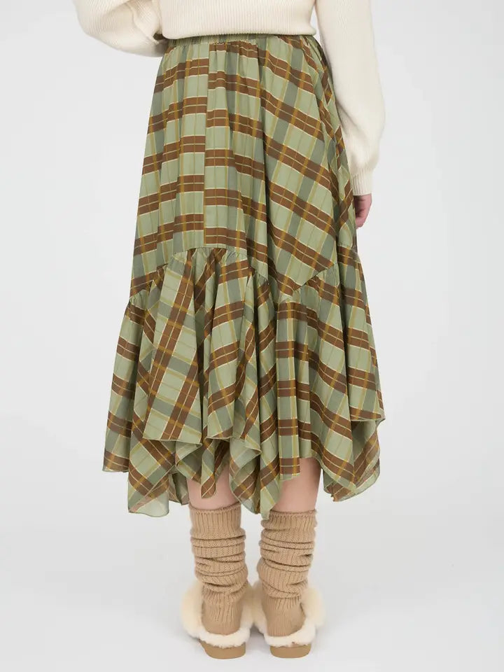 The Parker Plaid Skirt