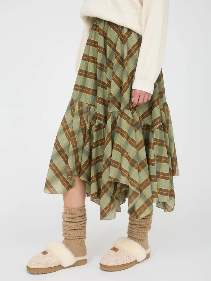 The Parker Plaid Skirt