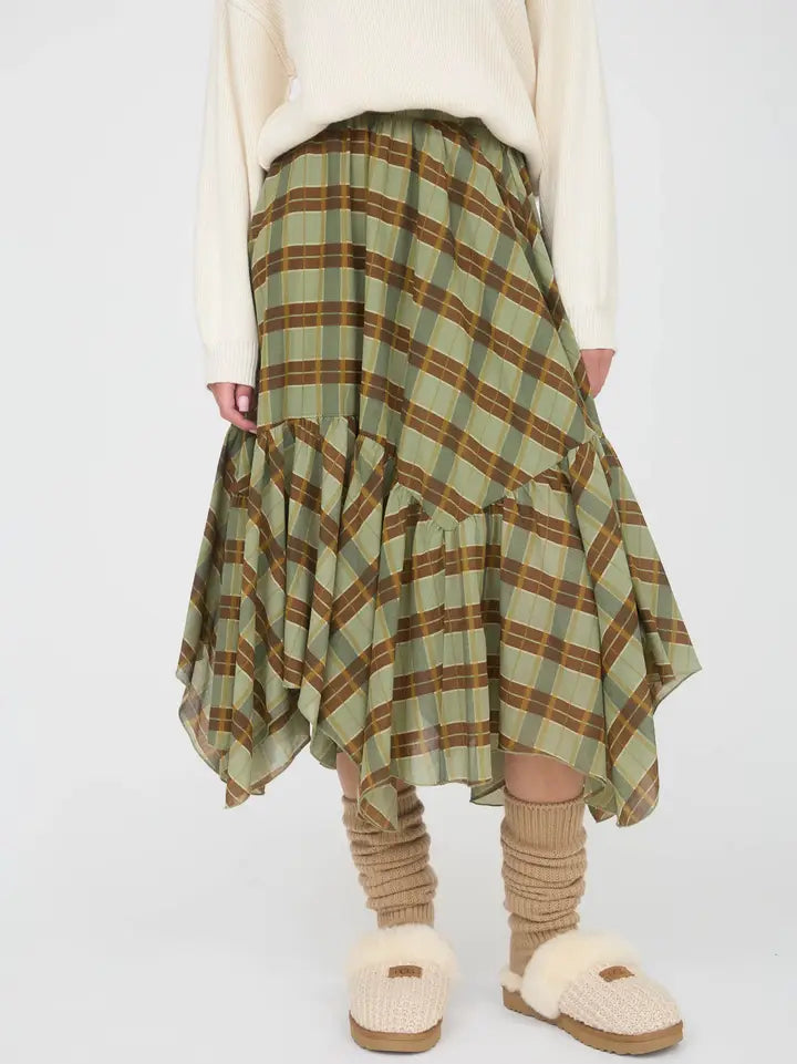 The Parker Plaid Skirt